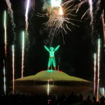 "Burning Man" prior to the "Burn"...August 31st 2013 photo by Darrell Hunger