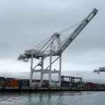 Shipping Crane At The Port Of Oakland